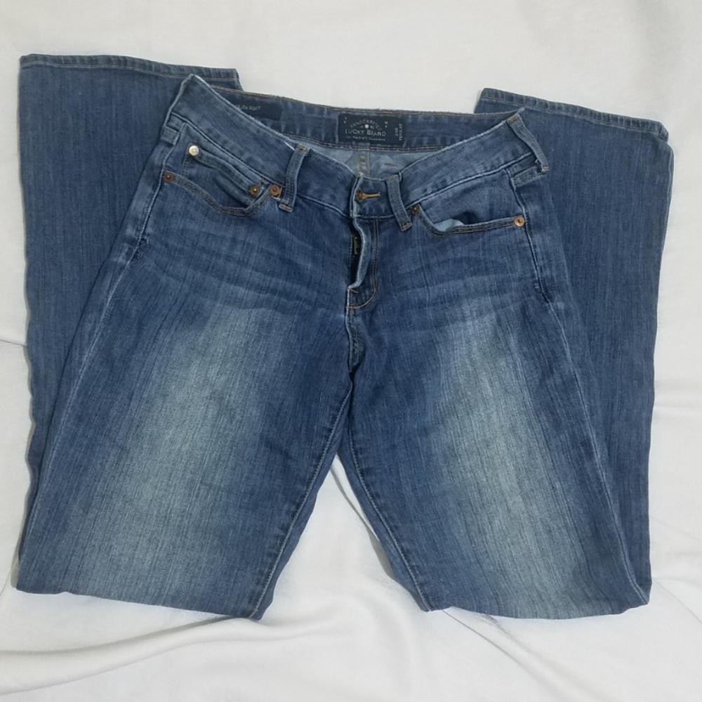 Lucky jeans Lolita Boot Low Rise size 2/26